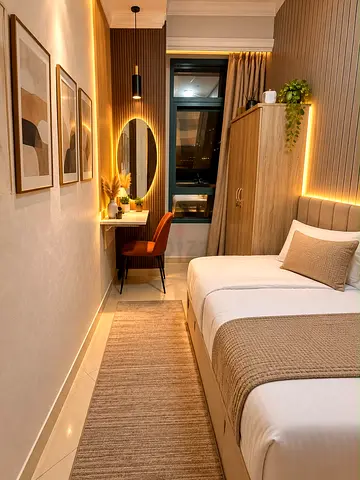 privte room marina metro tram bus walk jbr all inclusve