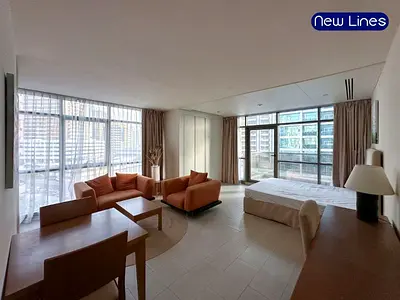 Huge Studio Layout | Corner Unit | Bright | Ready