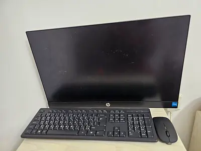 HP All-in-One Desktop with Wired Keyboard & Mouse No stand available but other components are good