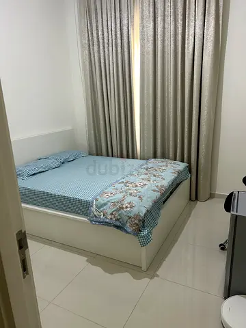 Ikea queen ( 160 x 200 cm) White bed with storage and mattress good condition