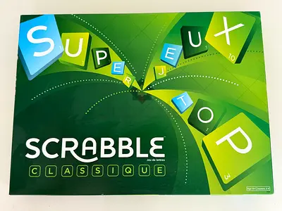 French Scrabble Classique board game - complete set