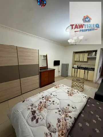 استوديو مفروش للإيجار الشهري في الرميلة 2 – شامل الفواتير والإنترنت