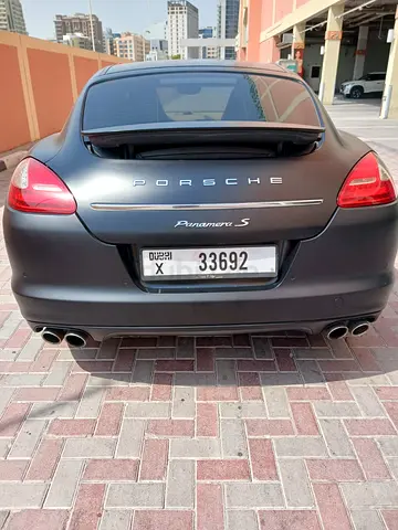 2013 Porsche Panamera S - GCC Specs