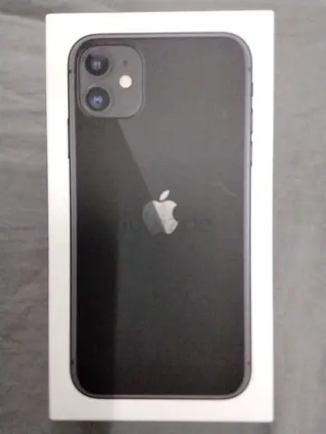 Orginal Box Apple iPhone 11 (Black) with cover