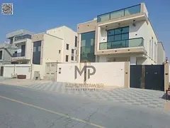 Villa for sale at ajman|al Yasmeen area| 6 master rooms, majlis, 2 halls, maid room, roof|freehold|p
