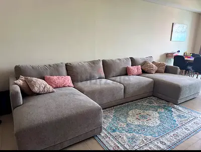 Large U-shaped sofa - home center