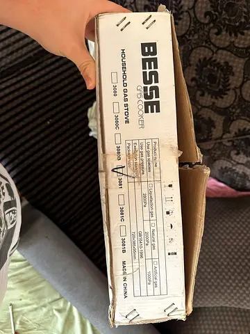 Besse Household Gas Cooker - New in Box