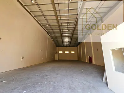 good brand and main road , this warehouse offers a prime location on a designated road, suitable for industrial and commercial applications, and equipped with high-quality specifications.