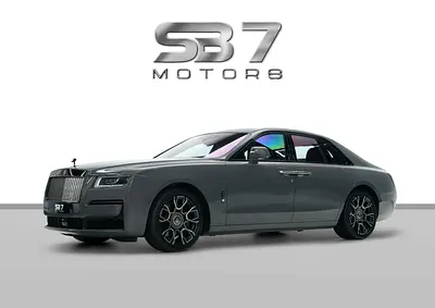 ROLLS ROYCE GHOST BLACK BADGE 2024 GCC WITH WARRANTY AND SERVICE CONTRACT