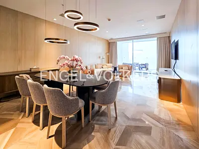 Furnished | Vacant Now | Pool View | 2 Balconies
