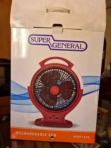 Recrageable fan in original pack, barely used for sale