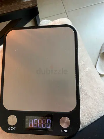 Electronic kitchen scales