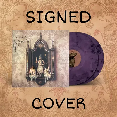 Melanie Martinez hades listening party exclusive smoked plum signed cover vinyl!