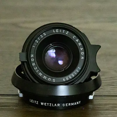 Leica M Summicron 35mm f2 + Filter
