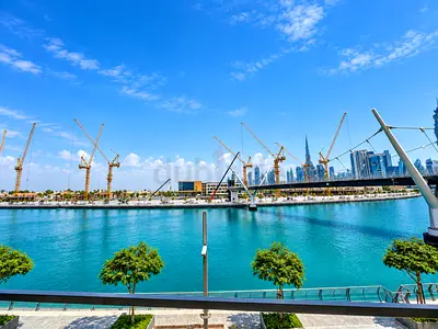 Waterfront Living | Luxury 2 Bed + Maid | Canal View