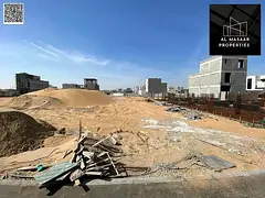 Residential land for sale in a prime location in the Al Zahia area of ​​Ajman.