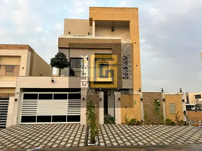 فيلا فاخرة للبيع في الحليو 2، أرض 3014 قدم² وبناء 4000 قدم²، مسبح خاص وروف وجلسة ومكيفات ومكان مصعد، السعر 2500000 درهم شامل رسوم التسجيل والتملك فقط.