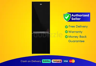 Beko 340L Double Door Refrigerator,  ● Brand New | Warranty | FREE Delivery