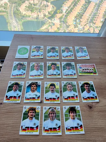 Panini Stickers FIFA Italy World Cup 1990 - West Germany FULL SET
