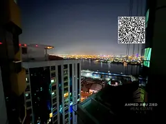 ChatGPT: Elegant furnished apartment for resale in Al Orient Towers, spacious, excellent finishes, g