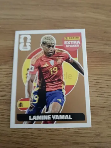 Panini World Cup Extra Sticker - Lamine Yamal (Single Sticker)