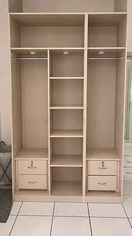 Dressing wall drawers