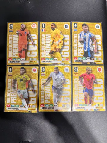 Panini FIFA World Cup 2026 Adrenalyn XL – Gold Limited Edition Full Set