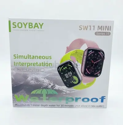 SW11 Mini Smartwatch with multi language interpretation - Brand New