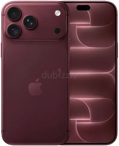IPHONR 18 PRO MAX BURGANUDAY COLOR 256 GB BOX PACK TDRA VERISON APPLE STORE