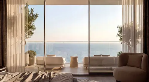 HOT DEAL | 2BR في موندريان RAK | شاطئ خاص | خدمات فندقية مجانية | 7 دقائق للكازينو | خصم كاش | 40/60