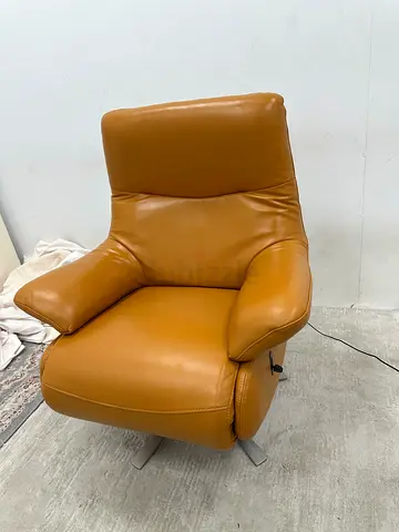 Original leather electronic recliner chair