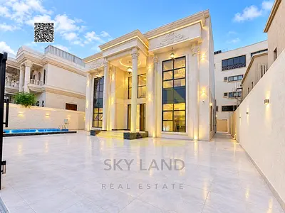 Luxury villa with a swimming pool for sale – move-in ready – pre-installed A/C connections – 3 floo