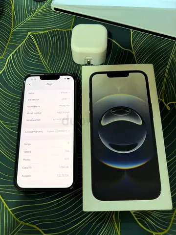 iPhone 16e (256GB) – 100% Battery Health | Official Apple Warranty Feb 2027 + Full Box & Charger