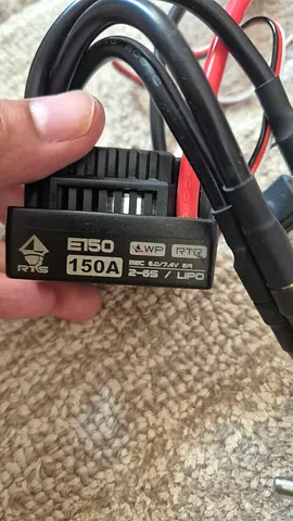 Brushless 6S motor 4268 and 150A ESC