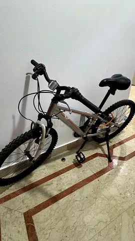 Silver Mountain Bike - 26" Wheels, Good Working Condition
