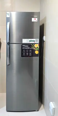 Super General 360L Double Door Fridge - Like New