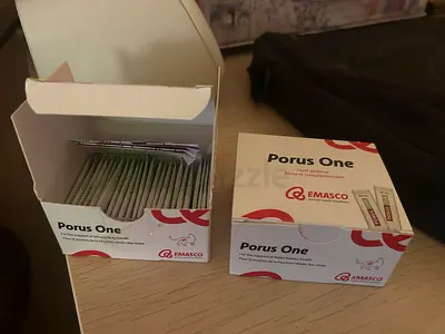 Porus One - feed additive sachets for cats kidney health - One Unopened box & One Opened Box