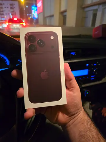 Sealed Apple iPhone 18 Pro Burgundy - UAE version