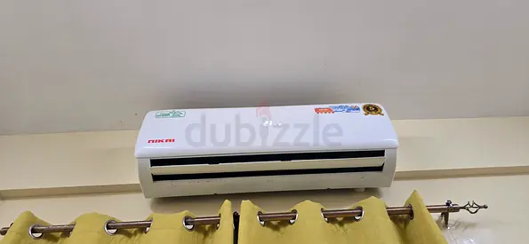 Used wall-mounted split air conditioner (indoor and outdoor unit) in good condition