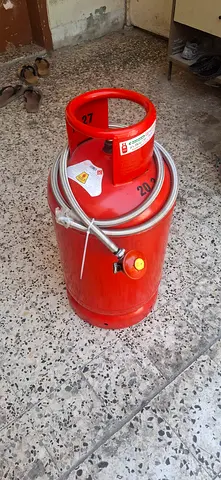 Dubai Emirates empty cylinder