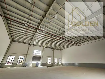 AED 600,000 Only Per Year | Brand-New 16,000 Sq. Ft. Warehouse & Showroom | 200 kW Power | Main Road**