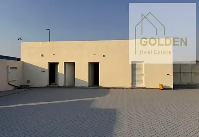 Brand-new, first-occupancy yard in Al Sajaa Industrial Area, Sharjah, located on a prime corner of the main road, offering 20,000 sq. ft. of space, 25