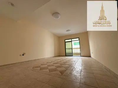 Prime location opp. Al Ain Hotel | Separate hall & Majlis | 2 baths | Open view balcony | Free central gas | Kids play area | Easy Dubai exit