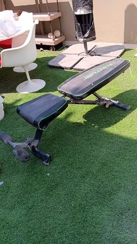 Adjustable Multifunction Workout Bench — Foldable, Good Condition
