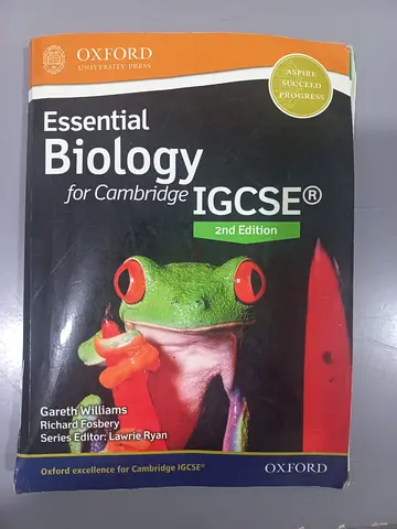 Essential Biology for Cambridge IGCSE (2nd Edition) - Oxford