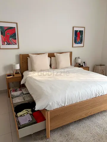Ikea TONSTAD bed + VALEVAG Mattress