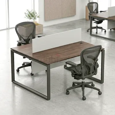 Office Workstation Desk For 2 Persons
