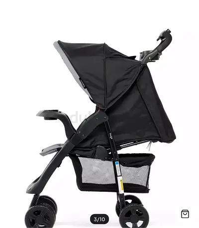 Premium Baby Stroller – Foldable Infant Pushchair with - Good Condition, Wrapped for Transport