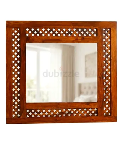 Marina mirror solid wood framed
