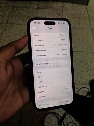 iPhone 15 Pro Max 512GB - Good Working Condition
